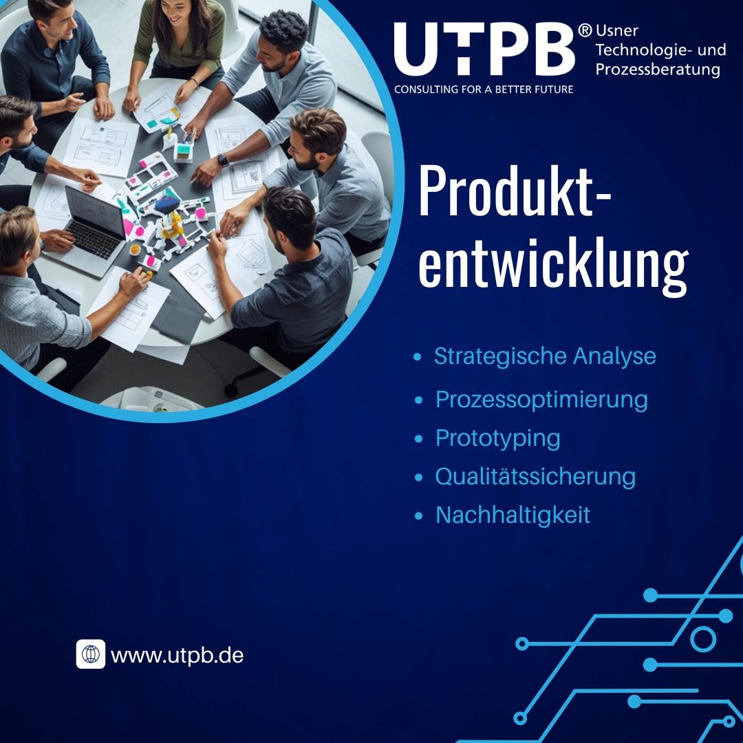 Erfolgreiche Produktentwicklung mit UTPB